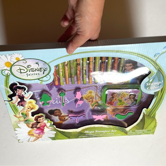 NIB Disney fairies new in box Mega Stamper craft Set - Picture 5 of 5